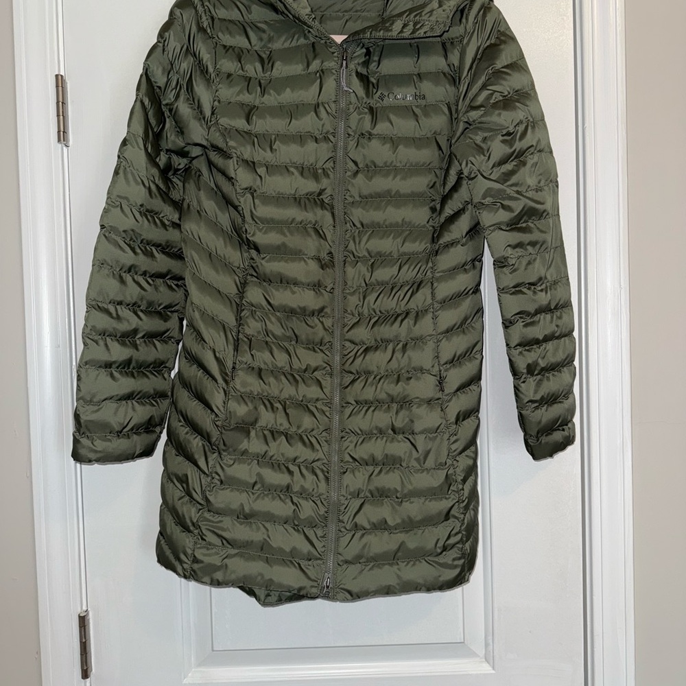 Columbia Olive Green Puffer Jacket